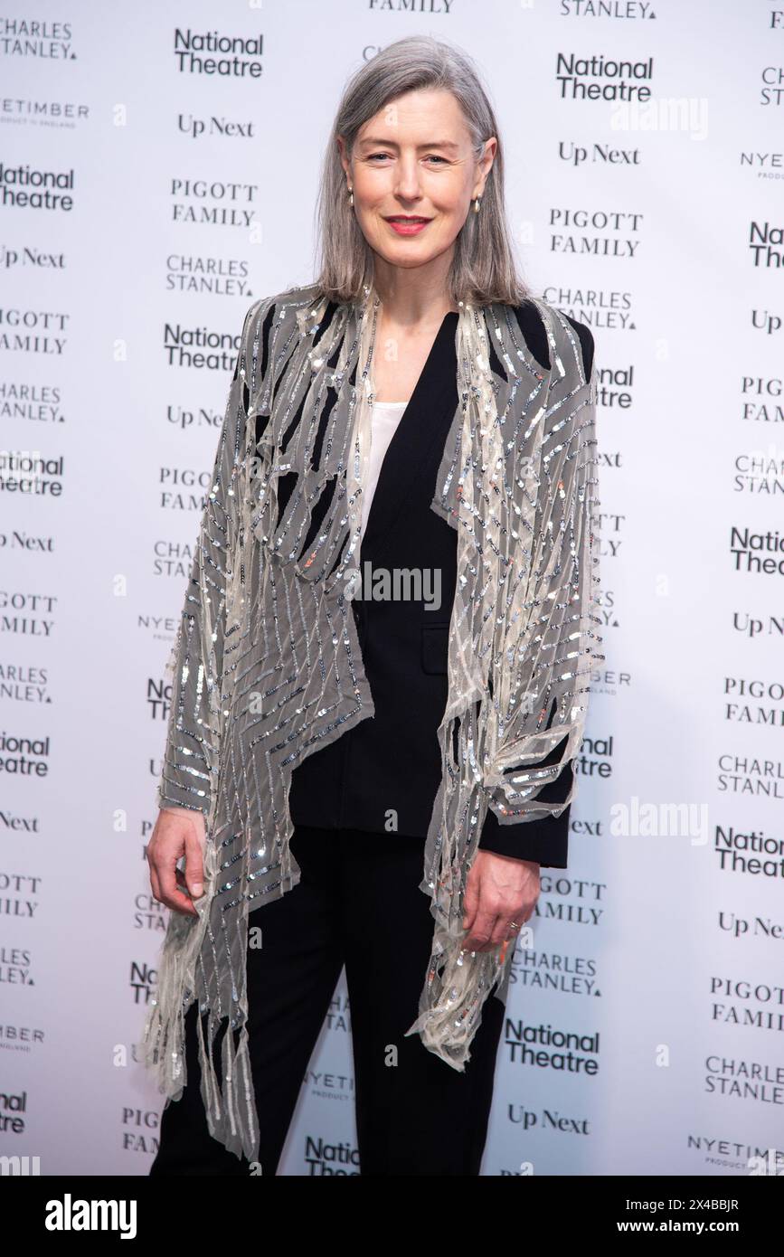 London, Großbritannien. Mai 2024. Gina McKee nimmt an der National Theatre 'Up Next' Gala - Ankünfte Teil. Quelle: SOPA Images Limited/Alamy Live News Stockfoto