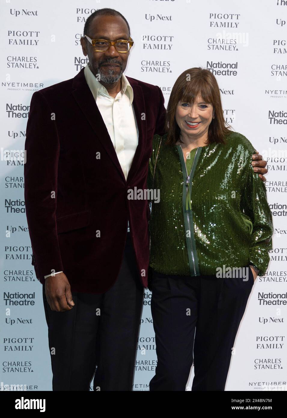 1. Mai 2024, London, England, Vereinigtes Königreich - Sir Lenny Henry nimmt an der nächsten Gala 2024 Teil, National Theatre Stockfoto