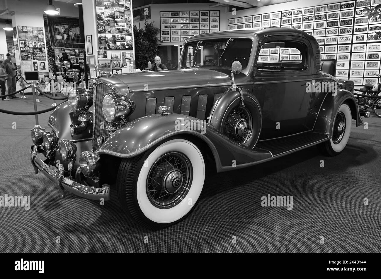 1933 Buick Zweitüriges Coupé. Stockfoto