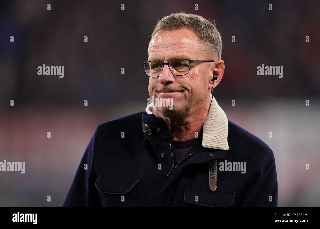 Aktenfoto vom 22.02.2023 von Ralf Rangnick, der sich nach Gesprächen mit Bayern München über die vakante Führungskraft für Österreich entschieden hat. Ausgabedatum: Donnerstag, 2. Mai 2024. Stockfoto