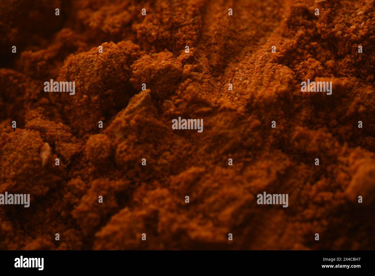 Rot heiß, kalt gemahlene Pfefferwürze, die lokal als Yaji in Nigeria, Westafrika, bekannt sind Stockfoto
