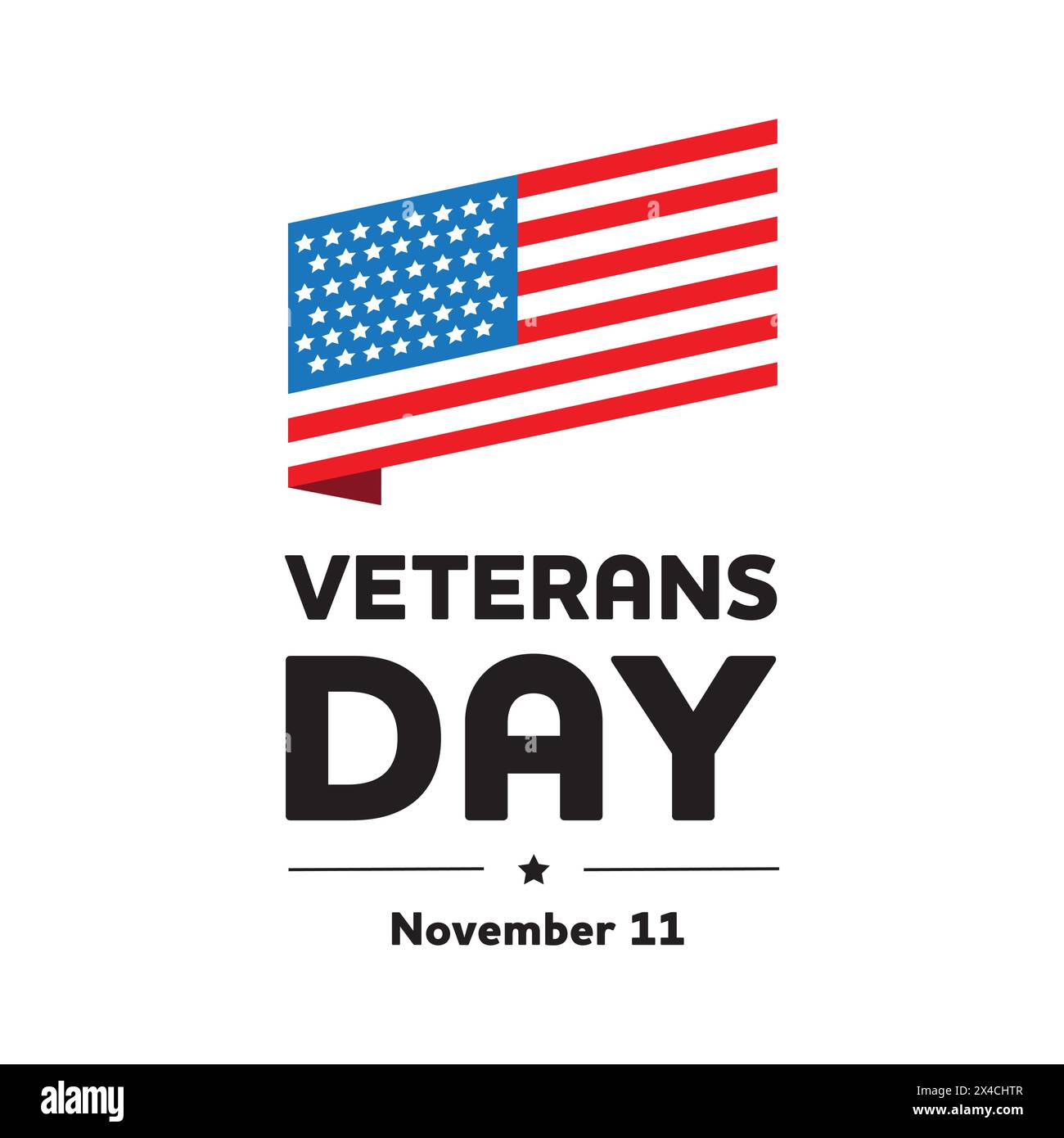 Vergiss Nie Den Veterans Day Usa Stock Vektor