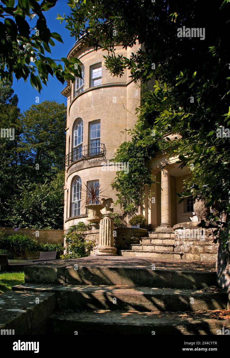 Wunderschönes georgianisches Haus, Bath, England Stockfoto