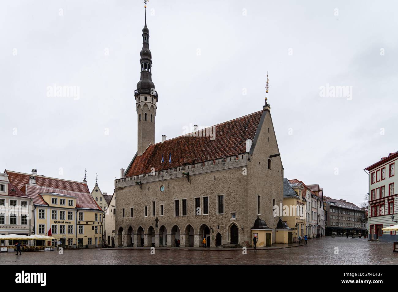 Rathaus in Tallinn, Tallinn, Estland Stockfoto