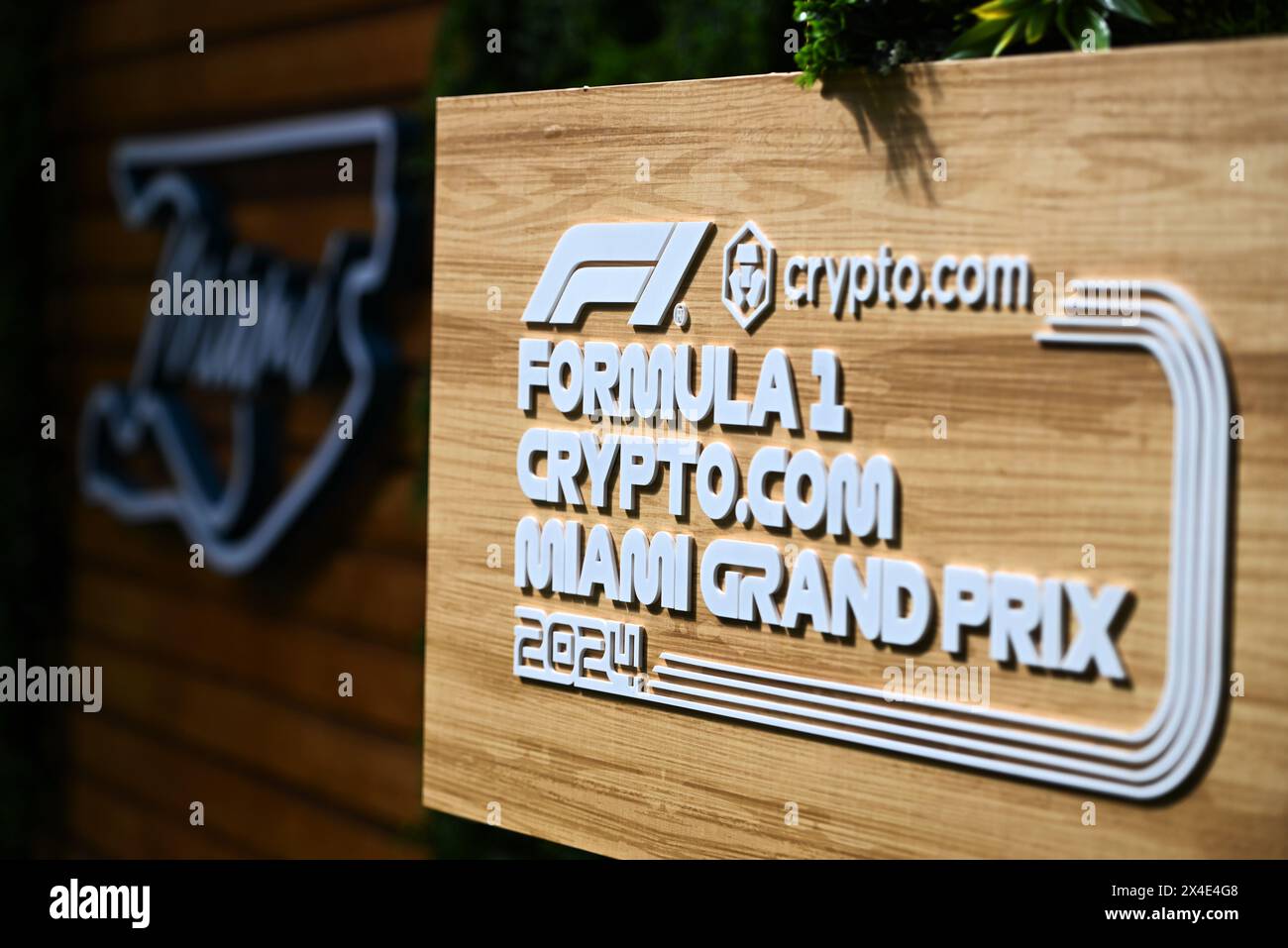 Miami, USA. Mai 2024. Fahrerlager-Atmosphäre. 02.05.2024. Formel-1-Weltmeisterschaft, Rd 6, Miami Grand Prix, Miami, Florida, USA, Vorbereitungstag. Das Foto sollte lauten: XPB/Alamy Live News. Stockfoto
