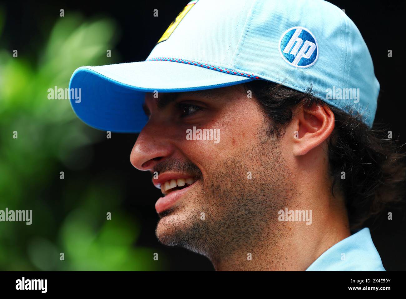 Miami, USA. Mai 2024. Carlos Sainz Jr (ESP) Ferrari. 02.05.2024. Formel-1-Weltmeisterschaft, Rd 6, Miami Grand Prix, Miami, Florida, USA, Vorbereitungstag. Das Foto sollte lauten: XPB/Alamy Live News. Stockfoto