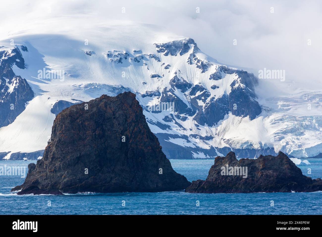 Point Wild, Elephant Island, South Shetland Islands, Antarktische Halbinsel, Antarktis Stockfoto