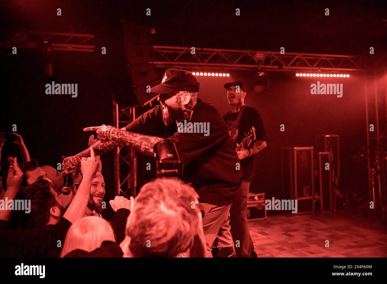 Bleib bei deinem Guns Live-Konzert im Legend Club, Mailand, Italien 2. Mai 2024 © Giorgia de Dato Stockfoto