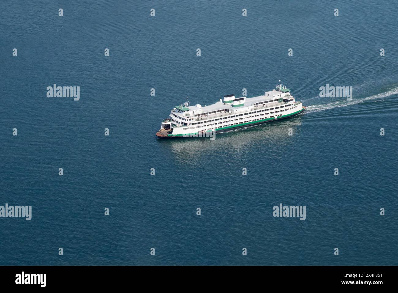 USA, Bundesstaat Washington. San Juan Islands, Washington State Ferry Yakima Stockfoto