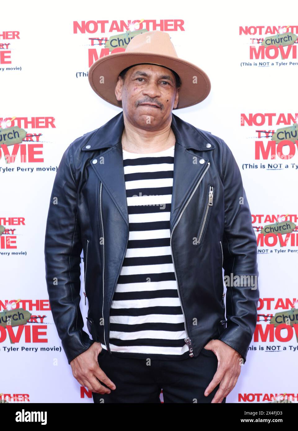 Los Angeles, Kalifornien. Am 2. Mai 2024 nimmt Johnny Mack am 2. Mai 2024 in Los Angeles an der Premiere von „Not Another Church Movie“ im Harmony Gold Teil. Foto: Crash/imageSPACE Credit: Imagespace/Alamy Live News Stockfoto