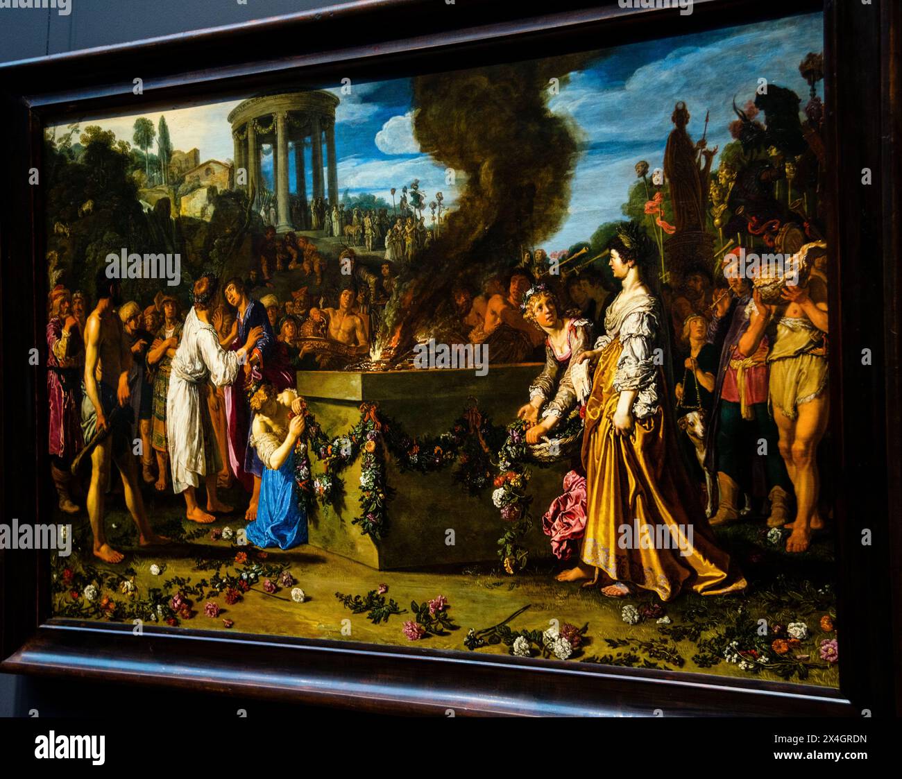 Orestes und Pylades streiten im Alter, Pieter Lastman, Rijksmuseum, Amsterdam, Nertherlands Stockfoto