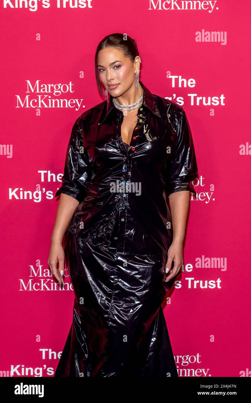 New York, Usa. Mai 2024. NEW YORK, NEW YORK – 2. MAI: Ashley Graham nimmt am 2. Mai 2024 an der King's Trust Global Gala 2024 in der Cipriani South Street Teil. Quelle: SOPA Images Limited/Alamy Live News Stockfoto