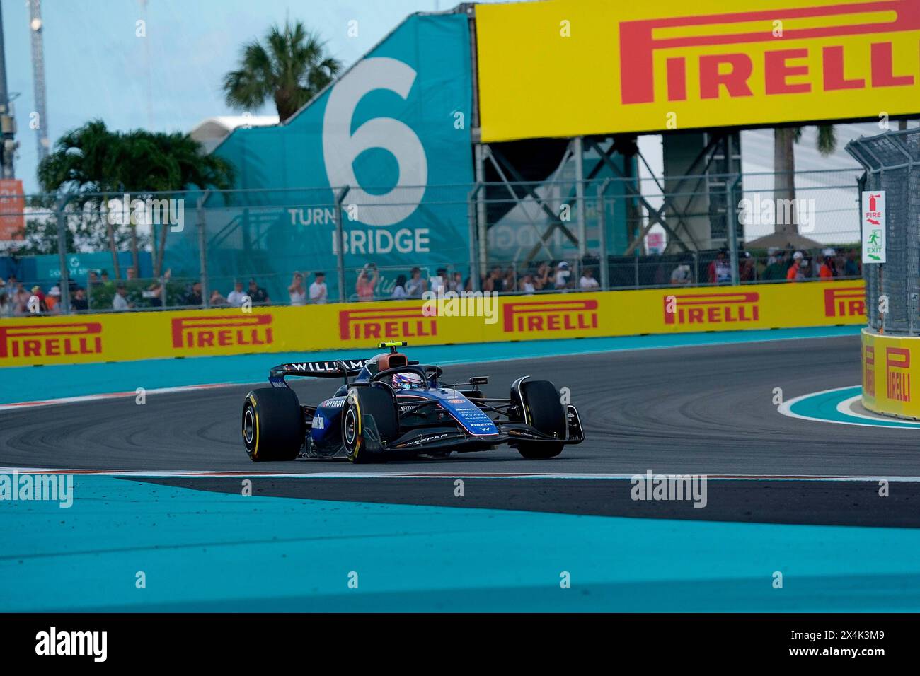 03.05.2024, Miami International Autodrome, Miami, Formel 1 Crypto.com Miami Grand Prix, Foto Logan Sargeant (USA), Williams Racing Stockfoto