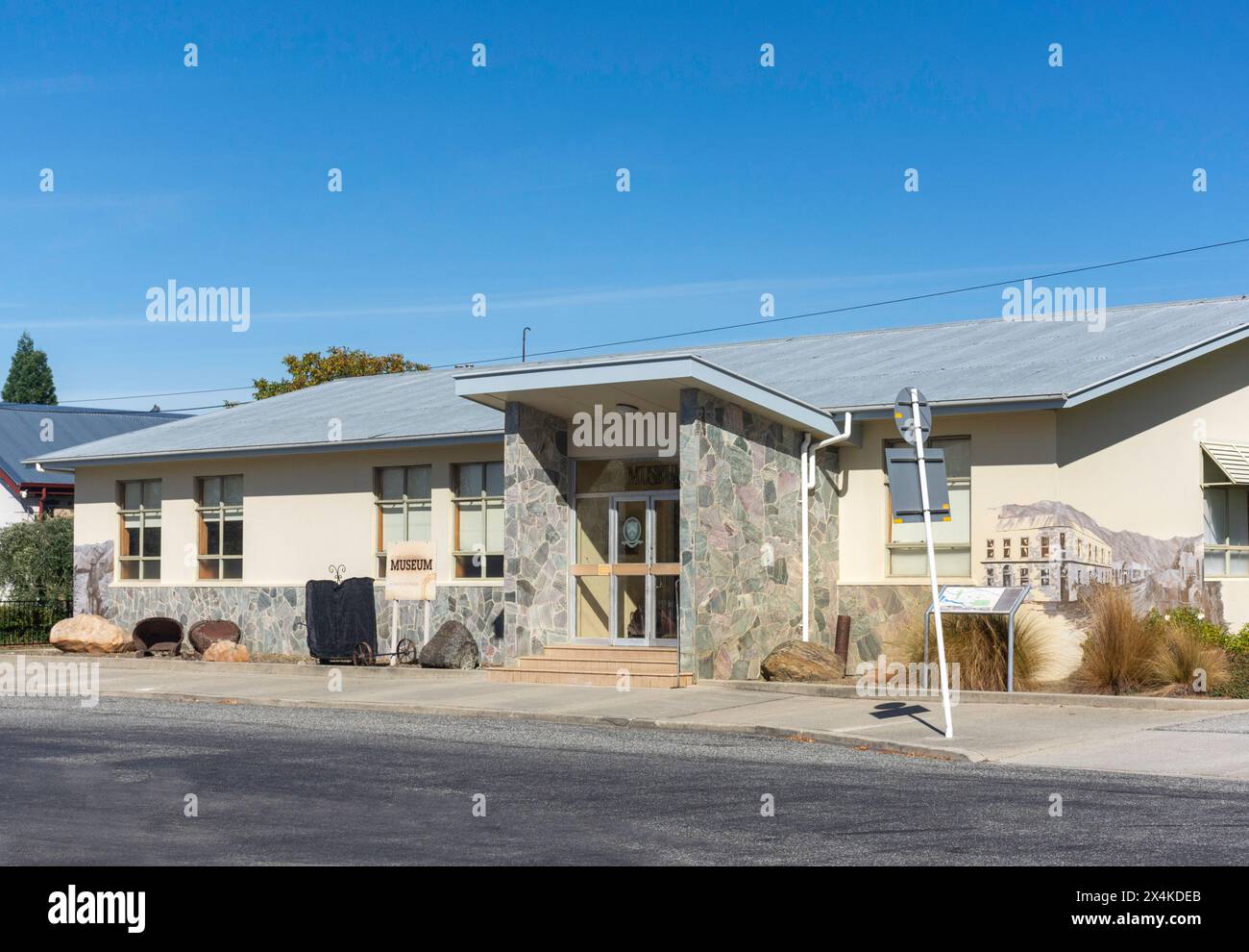 Clyde Historical Museum, Blyth Street, Clyde, Central Otago, Otago, Südinsel, Neuseeland Stockfoto