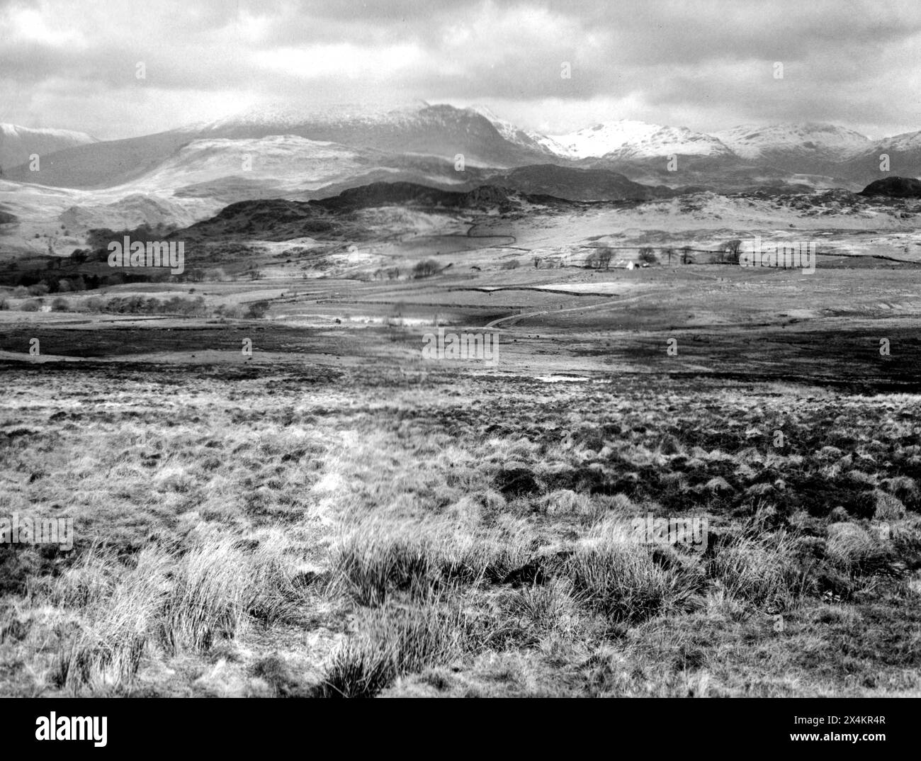 Nördlich Von Ulpha Fell, Cumbria - 9. April 1983 Stockfoto