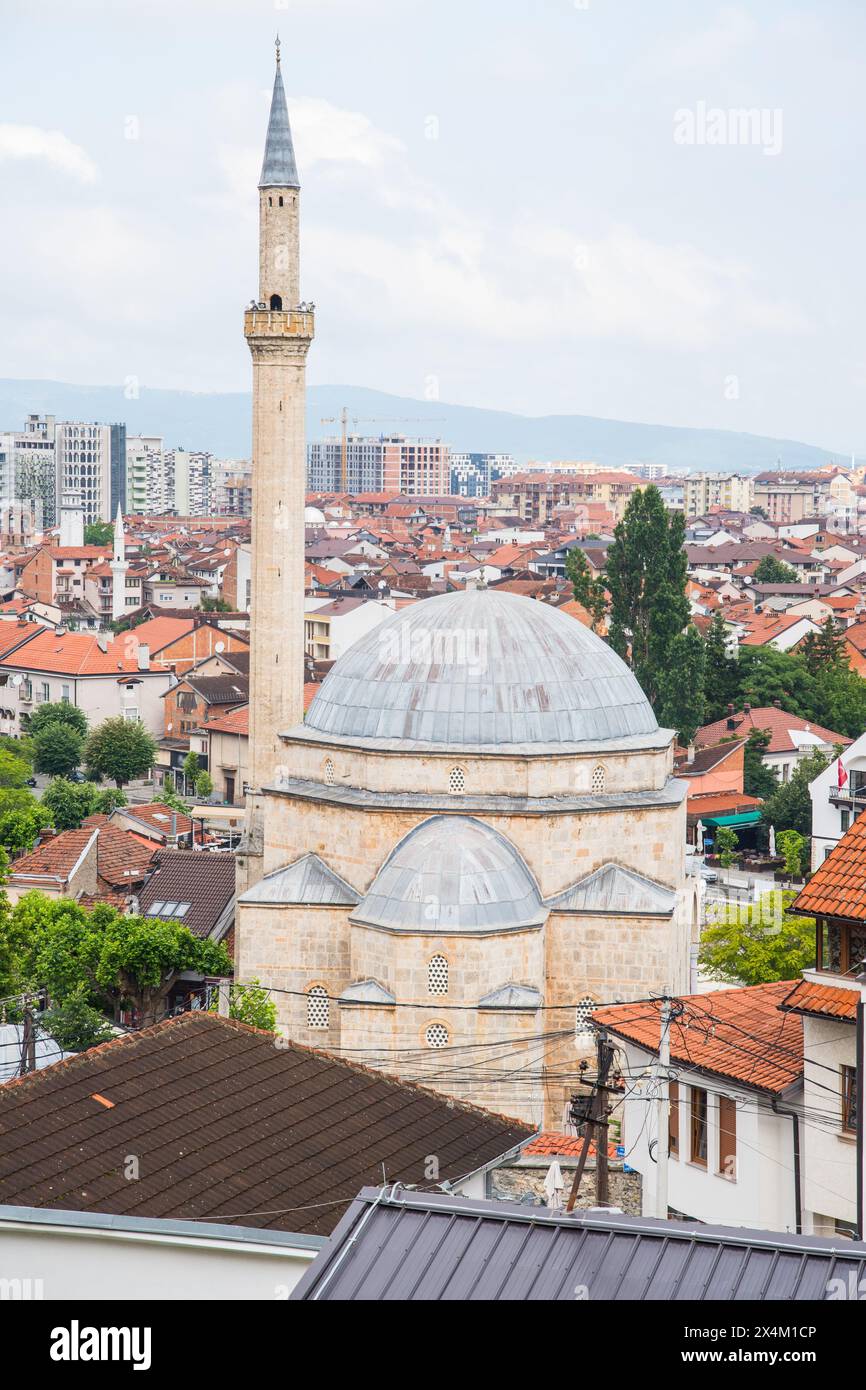 Sinan Pascha Moschee in der Stadt Prizren im Kosovo auf dem balkan Stockfoto