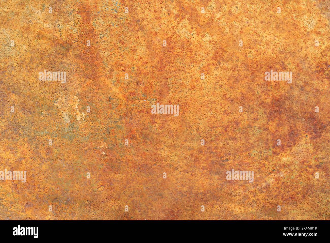 Roststruktur auf altem Eisen, grunge-industriellem Hintergrund Stockfoto