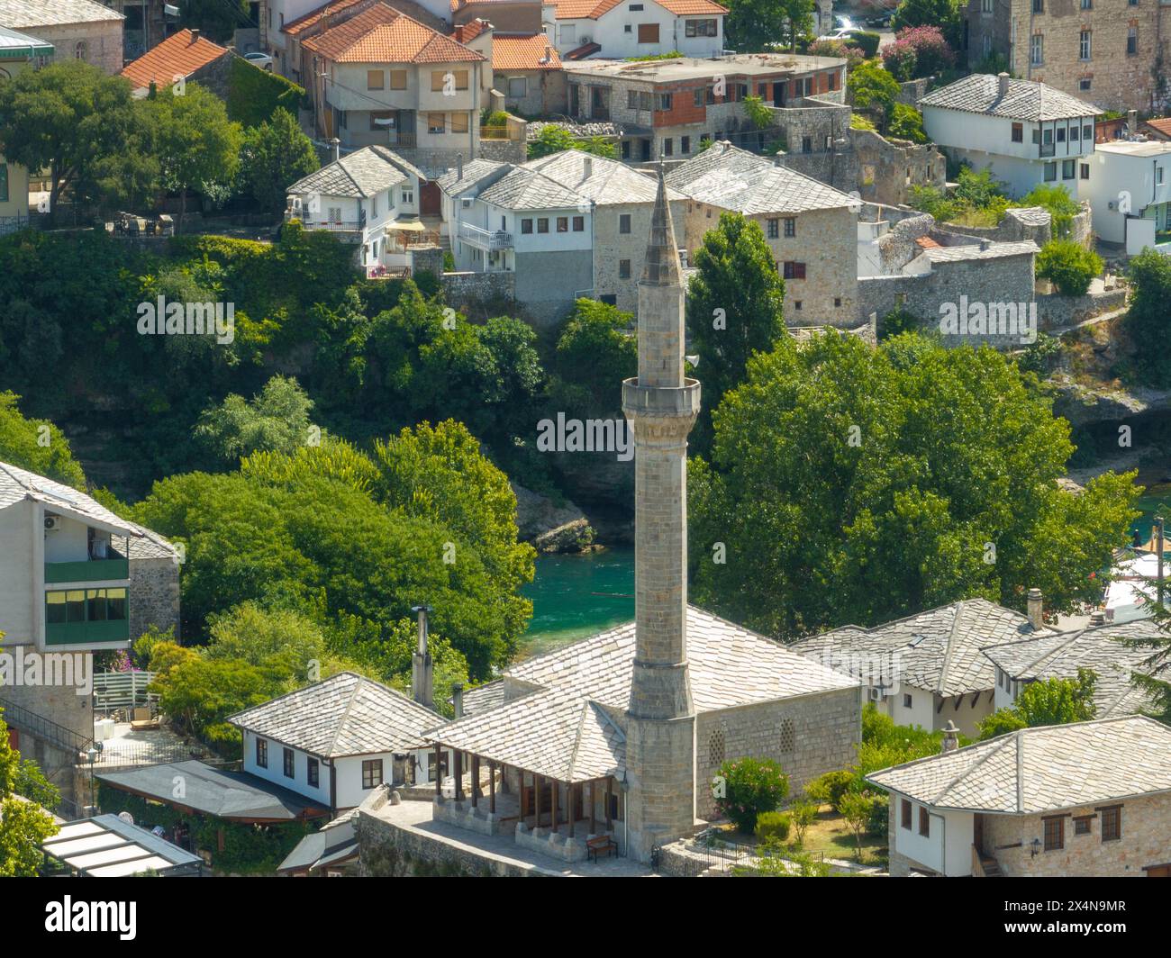 Hadzi-Kurt-Moschee in Mostar, Bosnien-Herzegowina Stockfoto