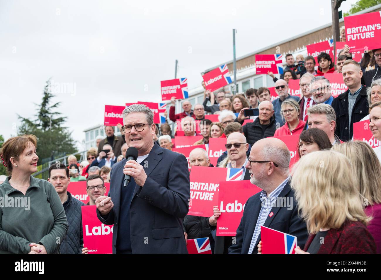 Sir Keir Starmer, Führer der Opposition und Führer der Labour Party Stockfoto