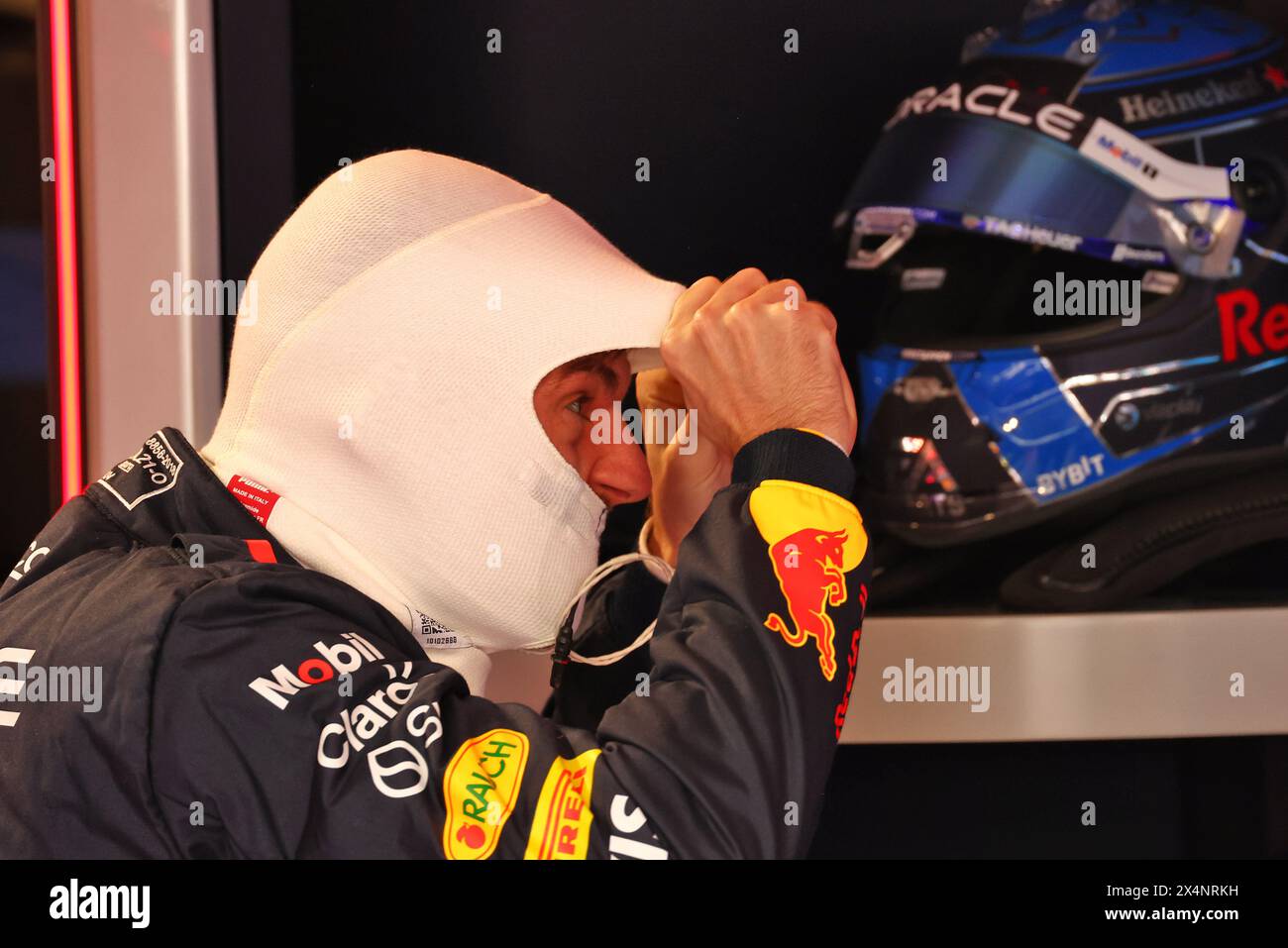 Miami, USA. Mai 2024. Max Verstappen (NLD) Red Bull Racing. Formel-1-Weltmeisterschaft, Rd 6, Miami Grand Prix, Samstag, 4. Mai 2024. Miami International Autodrome, Miami, Florida, USA. Quelle: James Moy/Alamy Live News Stockfoto