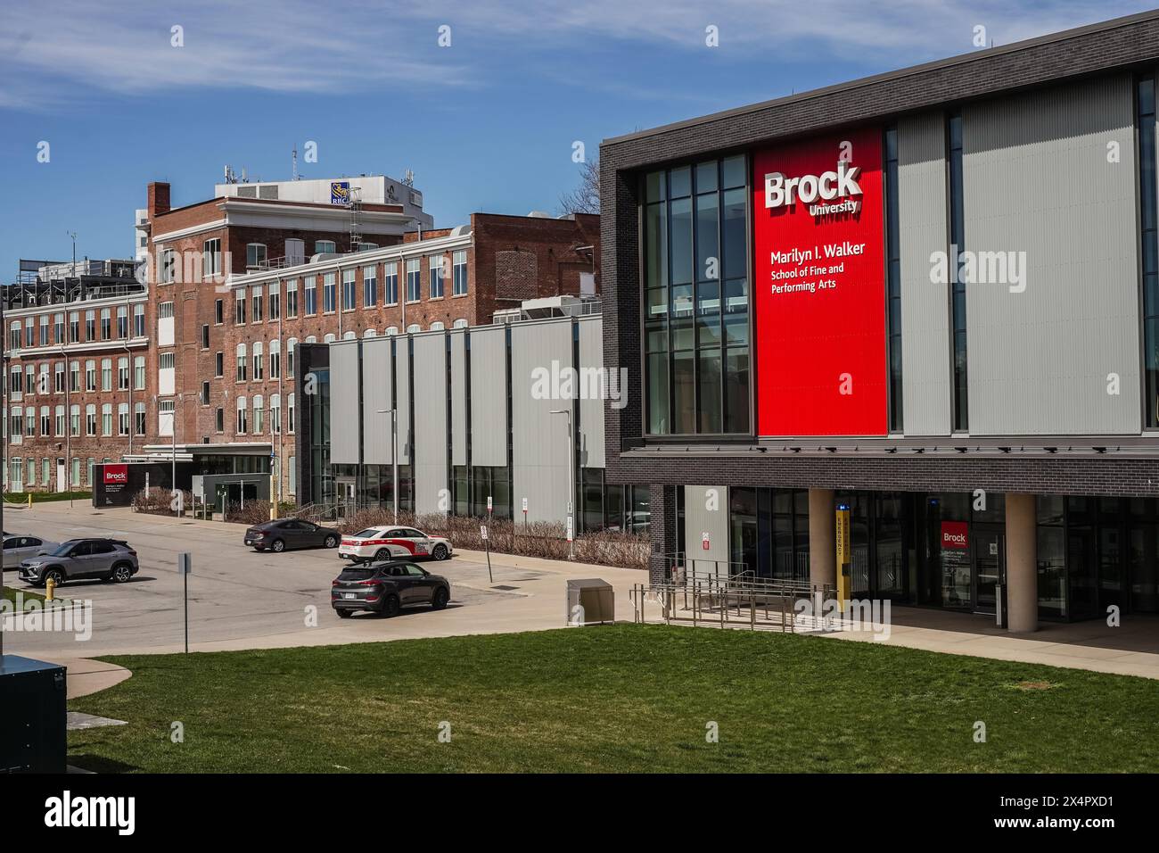 Marilyn I. Walker School of Fine and Performing Arts, Brock University, St Catharines, Ontario, Kanada Stockfoto