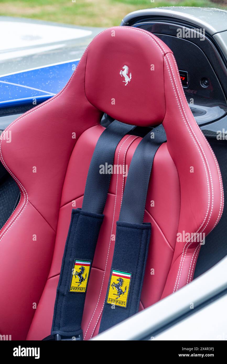 Ferrari Monza SP1 im Concours of Elegance - Hampton Court Palace 2022 Stockfoto