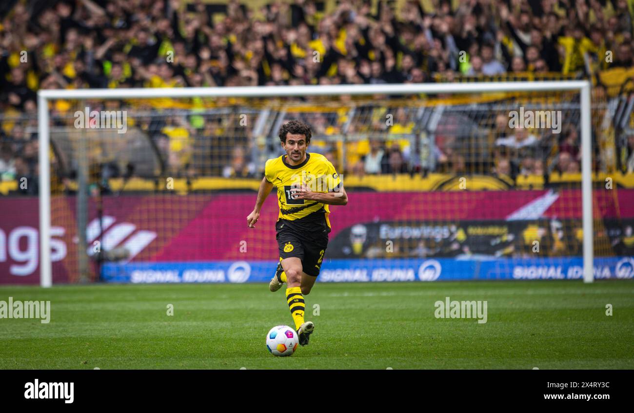 Dortmund, Deutschland. Mai 2024. Mateu Morey (BVB) Borussia Dortmund - FC Augsburg 04.05.2024 Copyright (nur für journalistische Zwecke) von : Mor Stockfoto