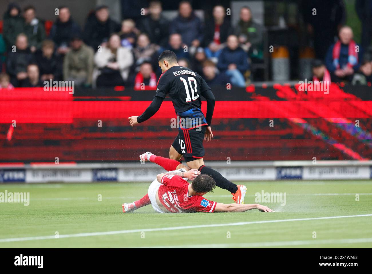 Superliga-Spiel zwischen Silkeborg IF und FC Copenhagen im Jysk Park in Silkeborg Sonntag, 5. Mai 2024. (Foto: Johnny Pedersen/Scanpix 2024) Stockfoto