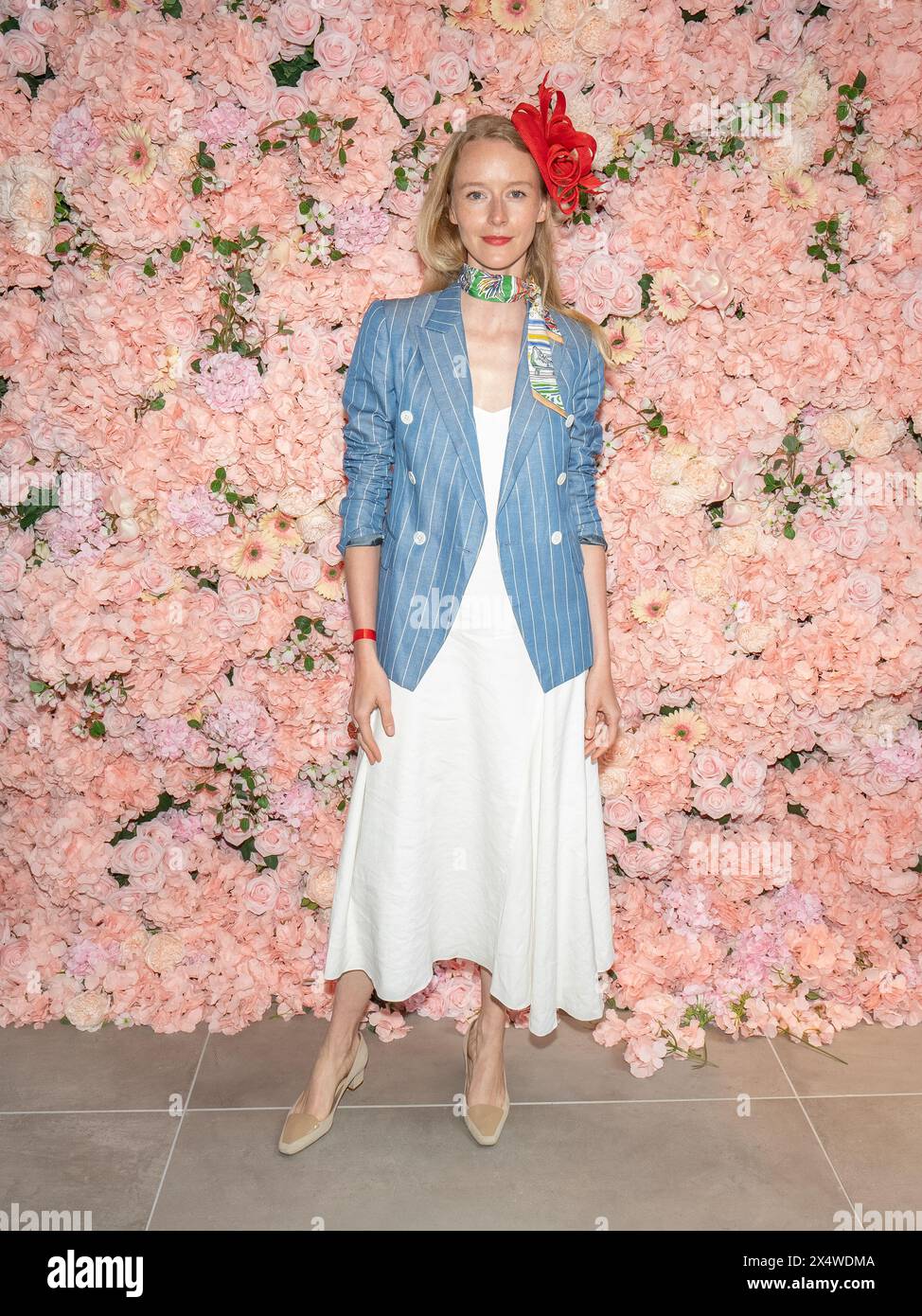 Edythe Hughes nimmt am 4. Mai 2024 an der Gillian Hearst Birthday Celebration und der Kentucky Derby Party bei T-Squared Social in New York Teil. (Foto von David Warren /SIPA? USA) Credit: SIPA USA/Alamy Live News Stockfoto