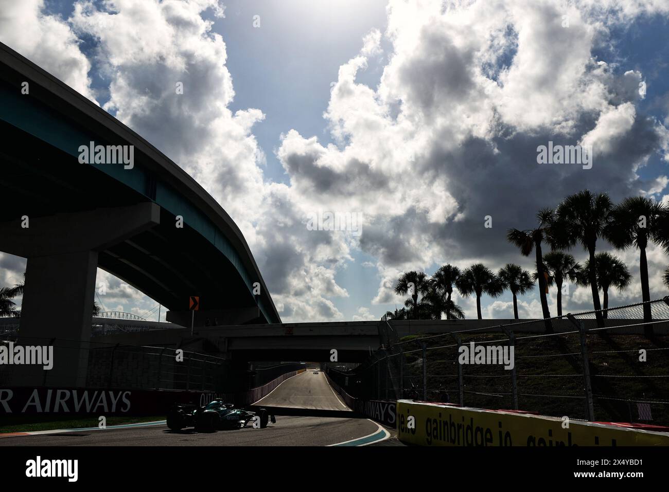 Miami, USA. Mai 2024. Fernando Alonso (ESP) Aston Martin F1 Team AMR24. Formel-1-Weltmeisterschaft, Rd 6, Miami Grand Prix, Sonntag, 5. Mai 2024. Miami International Autodrome, Miami, Florida, USA. Quelle: James Moy/Alamy Live News Stockfoto