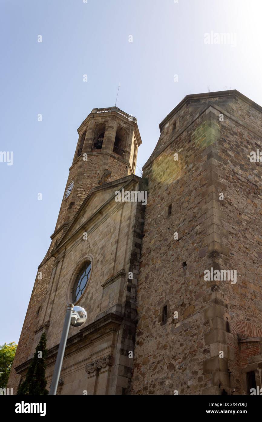 Esglesia Sant Vicenc de Sarria Barcelona Spanien Stockfoto