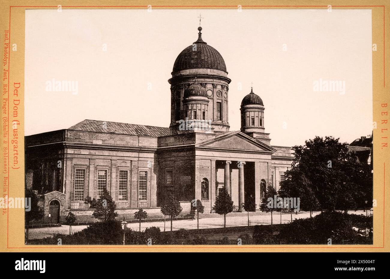 Geografie / Reisen, Deutschland, Berlin, Altstadt, Berliner Dom, klassisches Bauwerk von Schinkel, das URHEBERRECHT DES KÜNSTLERS MUSS NICHT GELÖSCHT WERDEN Stockfoto
