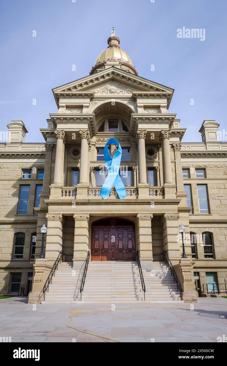 Wyoming, State Capitol, State Government Office in Cheyenne, Wyoming, USA Stockfoto