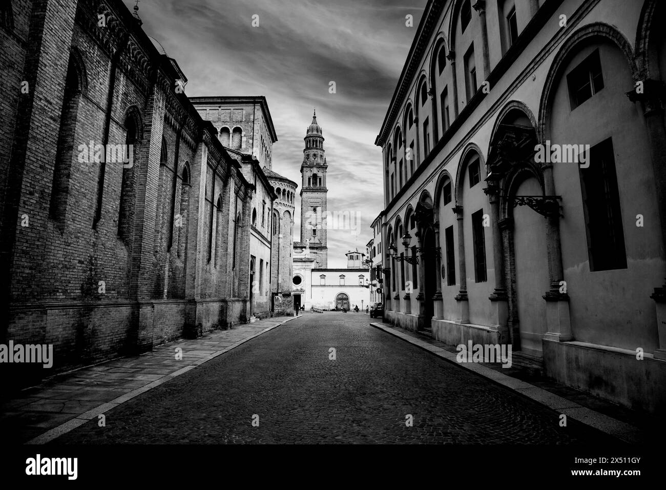 Die Kathedrale von Parma, ein Wahrzeichen Italiens Stockfoto