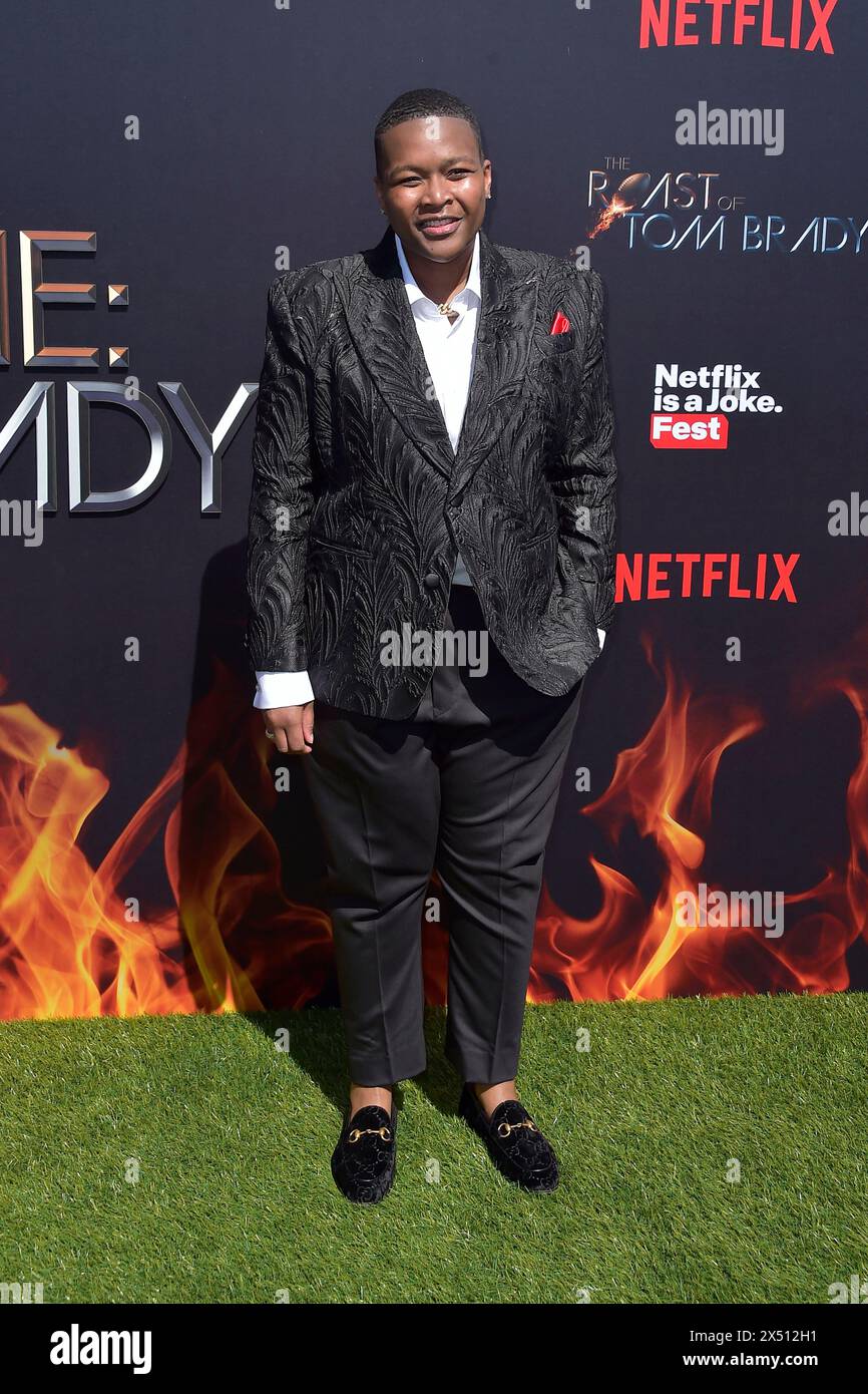 Sam Jay Bei Der Netflix Show The Greatest Roast Of All Time Tom Brady Sam Jay Bei Der Netflix Show The Greatest Roast Of All Time Tom Brady
