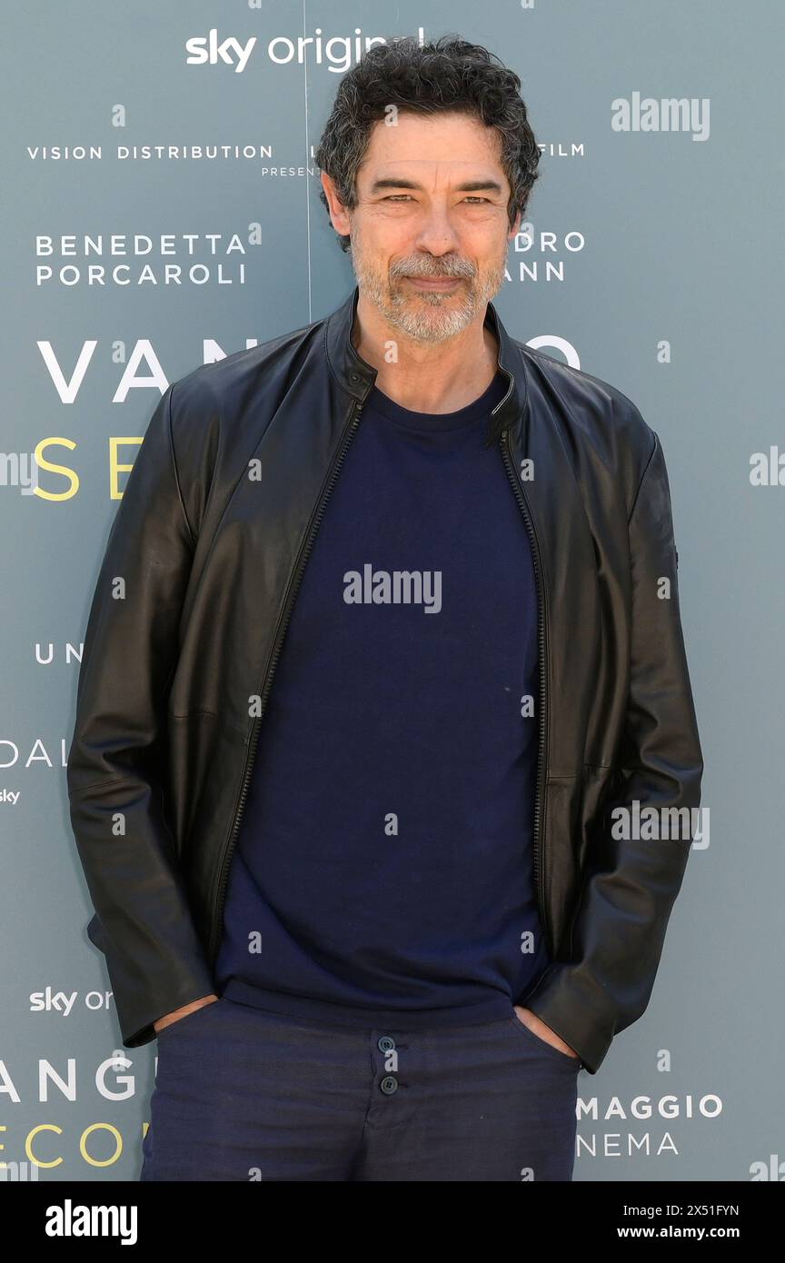 Alessandro Gassmann beim Photocall zum Kinofilm 'Vangelo secondo Maria' im Casa del Cinema. Rom, 06.05.2024 Stockfoto