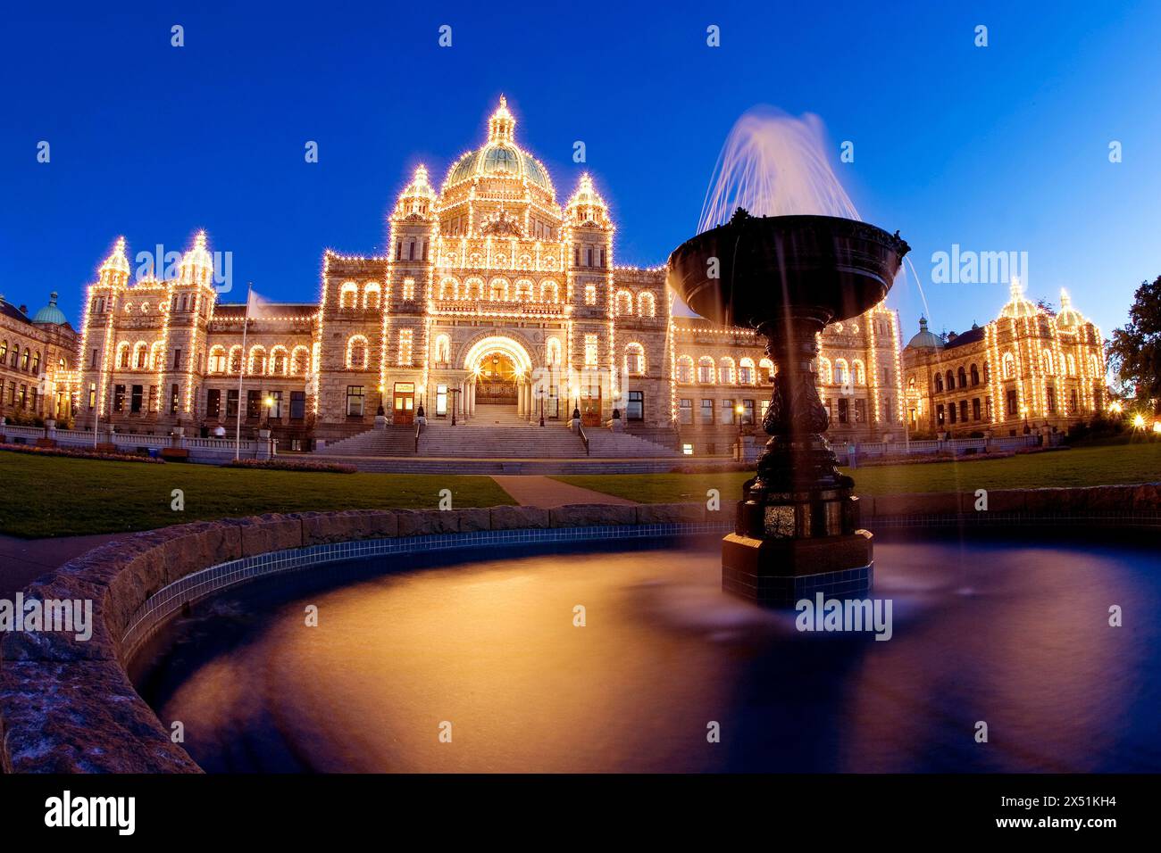 Legislative Assembly of British Columbia Stockfoto