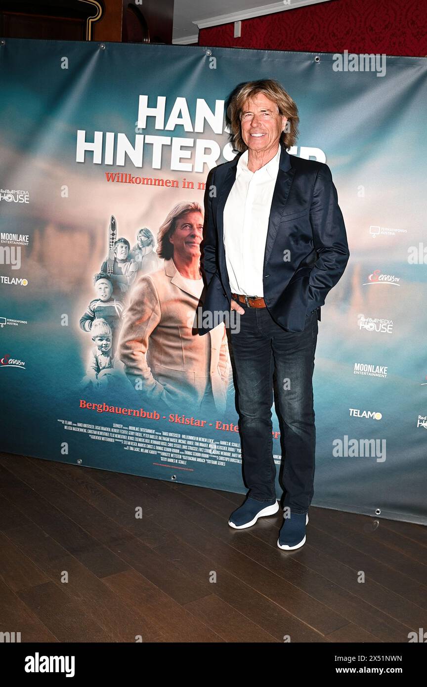 Rost, Deutschland. April 2024 30. Rust, Deutschland - 30. April 2024: Kinopremiere im Europa-Park mit Hansi Hinterseer (Foto: Mediensegel/SIPA USA) Credit: SIPA USA/Alamy Live News Stockfoto