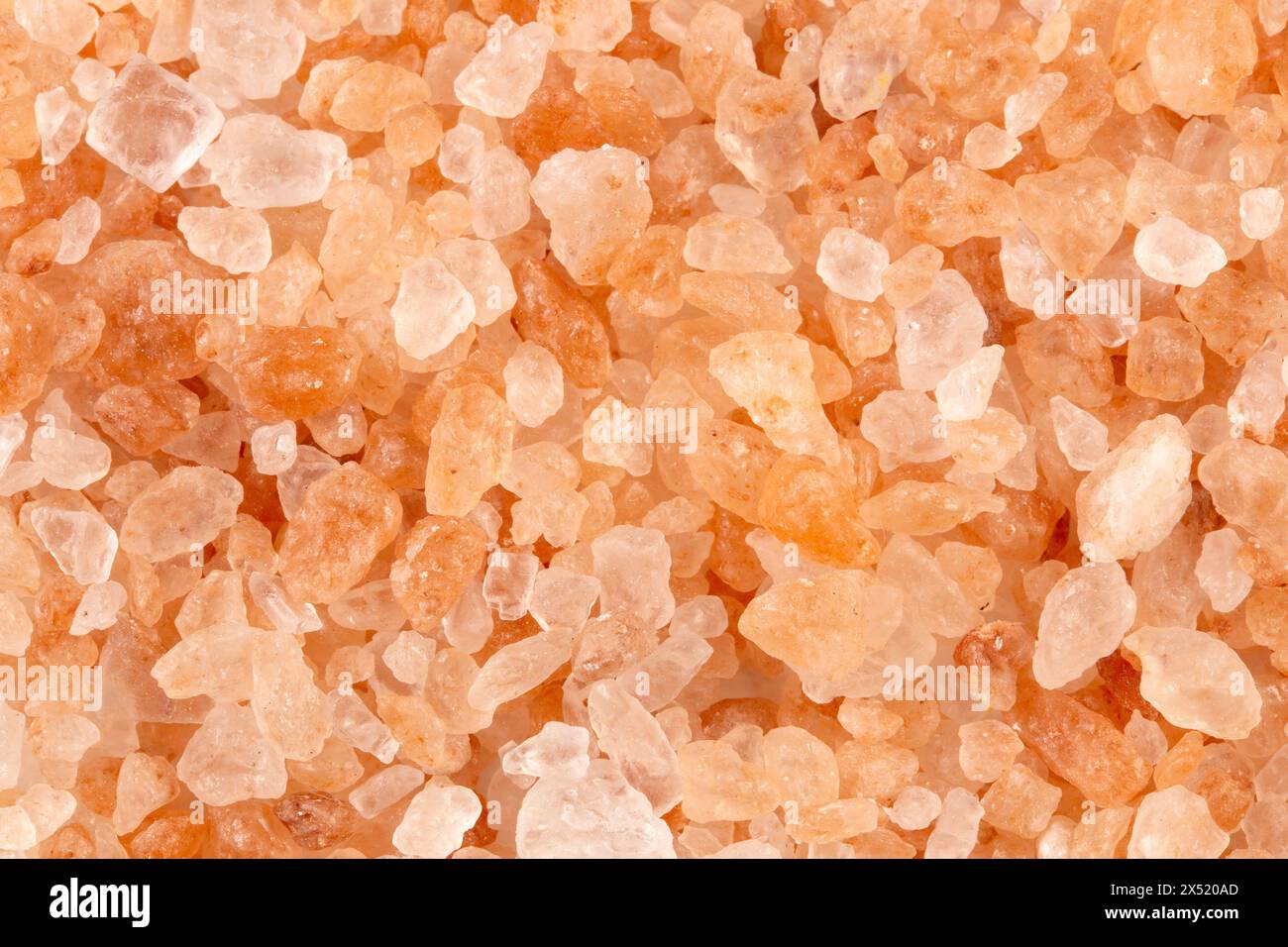 Himalaya rosa Salz Textur Nahaufnahme Stockfoto