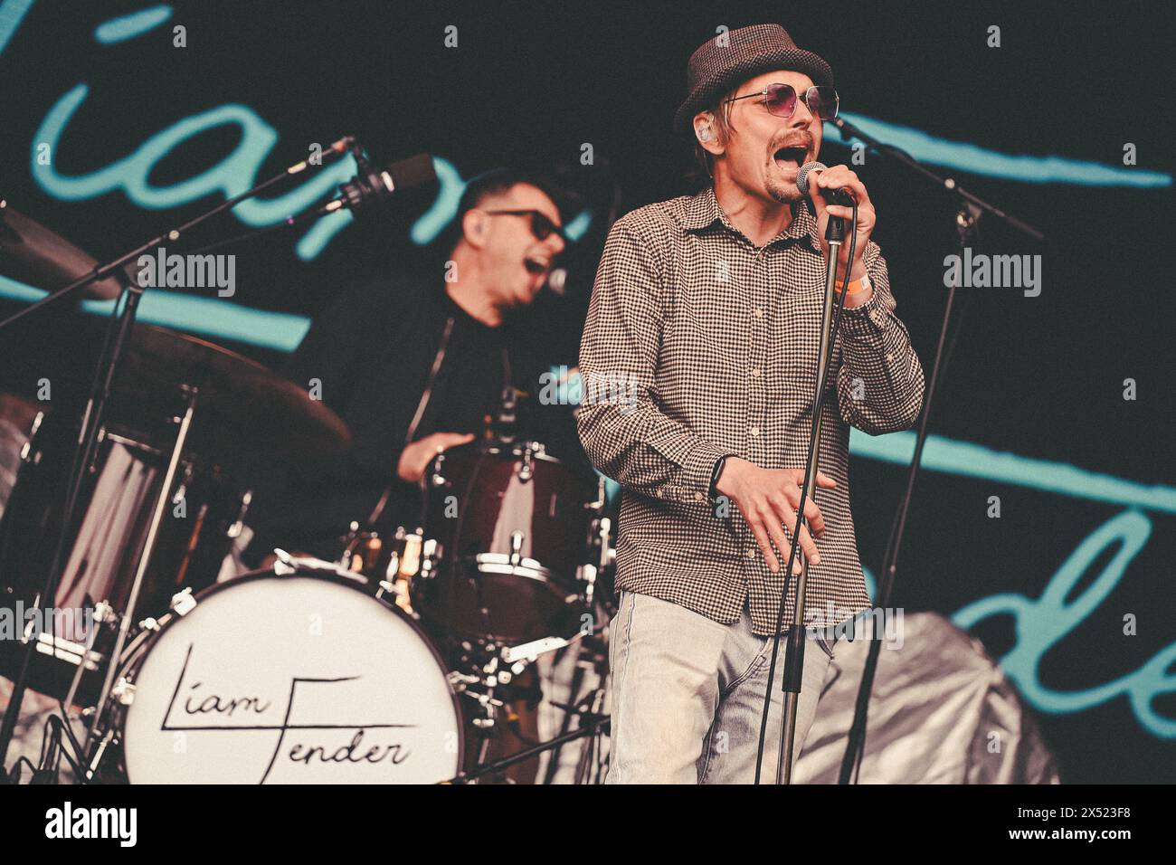 Newcastle, Großbritannien. Mai 2024. Liam Fender tritt beim in the Park Festival in Leazes Park, Newcastle auf. Quelle: Thomas Jackson/Alamy Live News Stockfoto