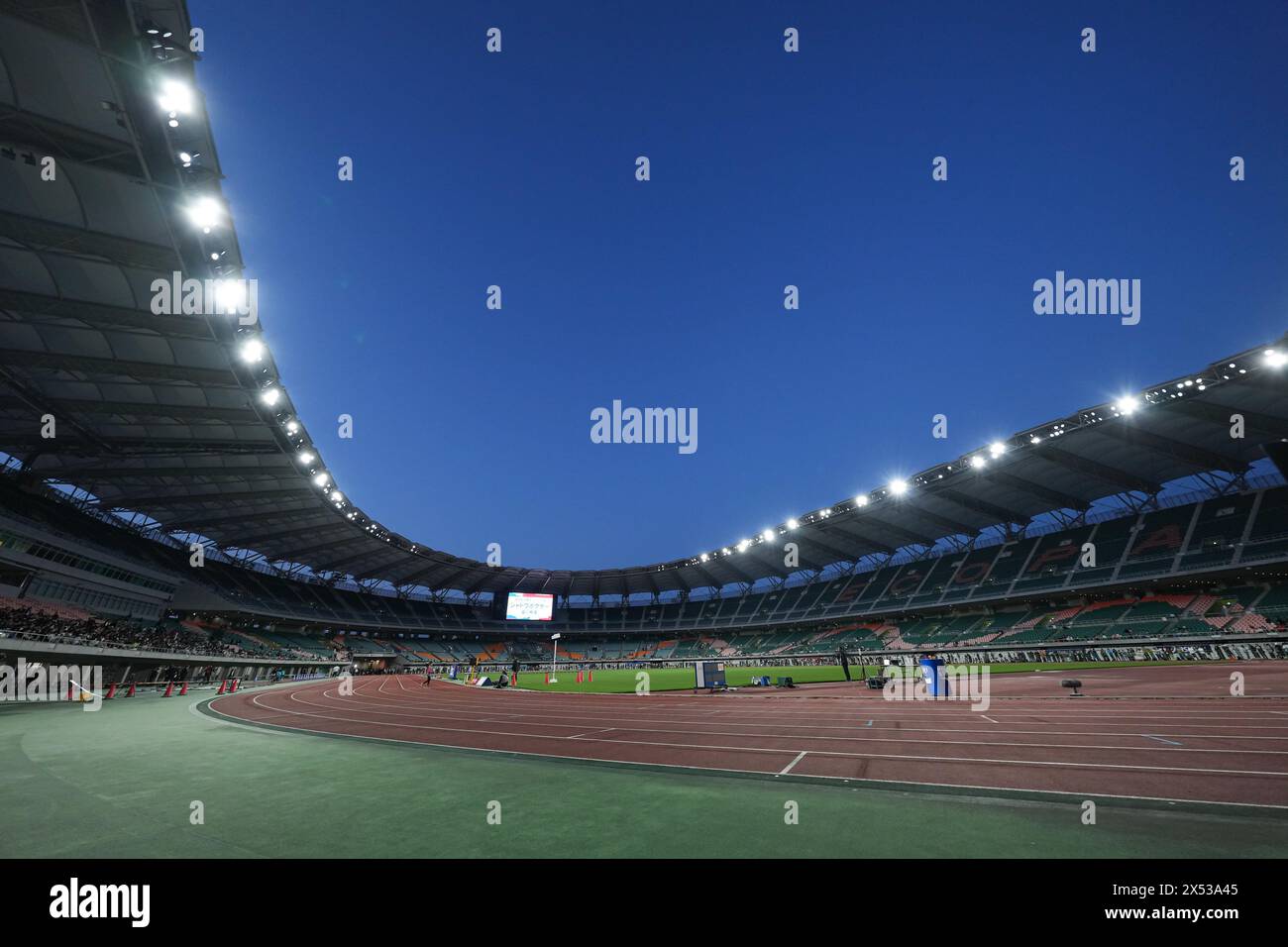 3. MAI 2024 - Leichtathletik: Die 108. Japan Leichtathletik-Weltmeisterschaft 10000 m im Ecopa Stadium, Shizuoka, Japan. Quelle: AFLO SPORT/Alamy Live News Stockfoto