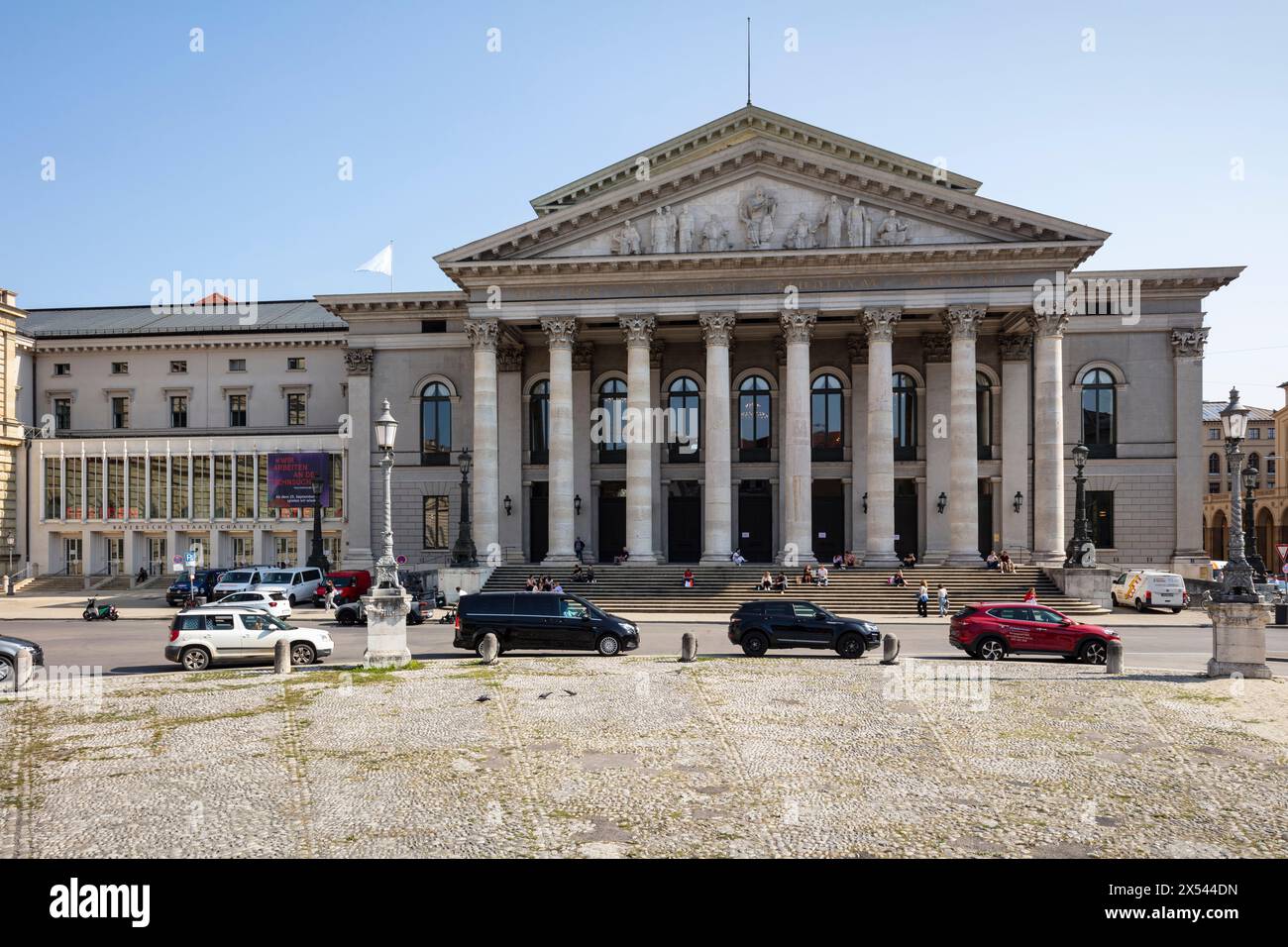 Geographie / Reisen, Deutschland, Bayern, München, Nationaltheater, Residence Theater / Theater, ADDITIONAL-RIGHTS-CLEARANCE-INFO-NOT-AVAILABLE Stockfoto