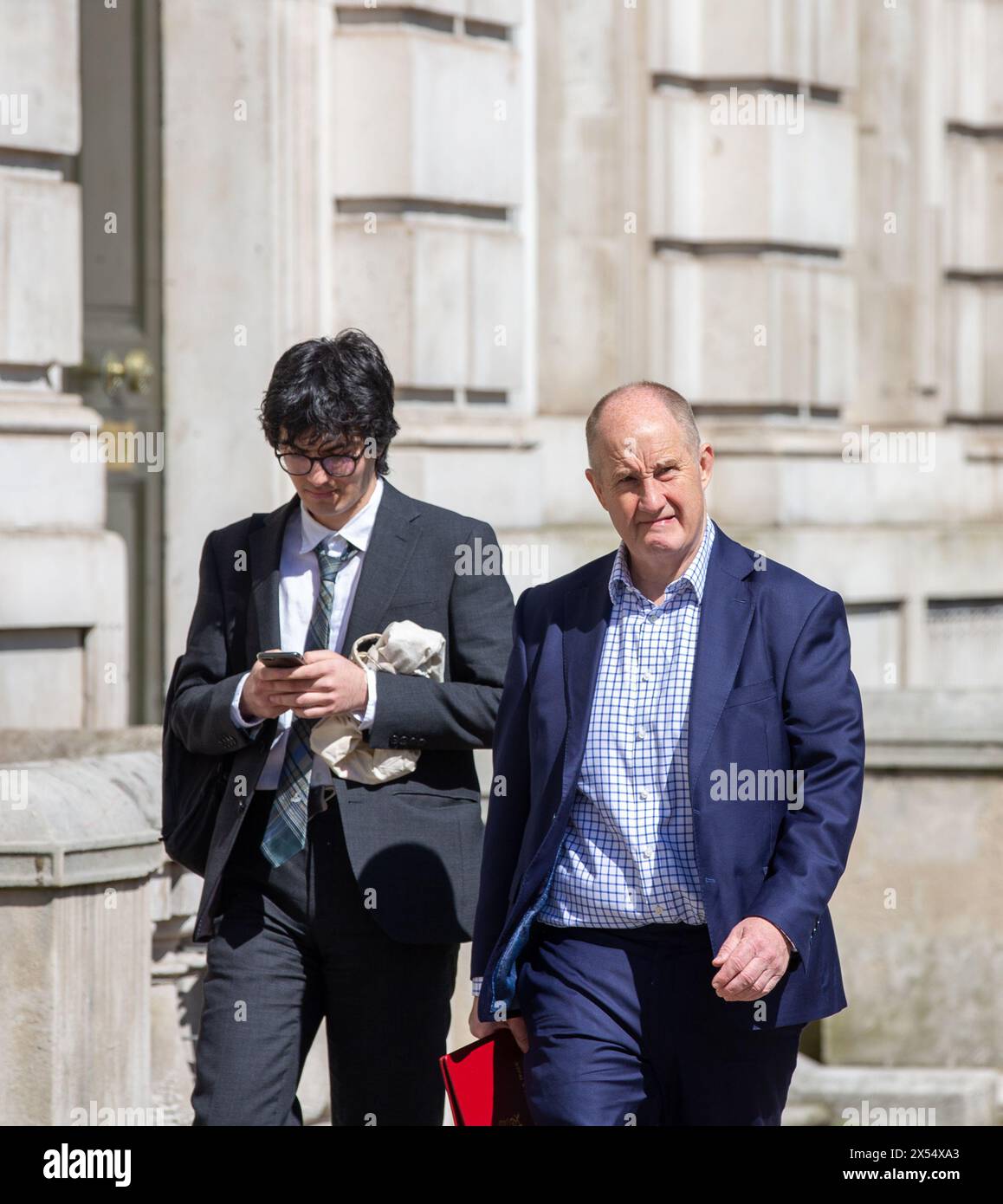 London, 7. 2024 Kevin Hollinrake Abgeordneter vor dem Kabinettsbüro gesehen Whitehall Credit: Richard Lincoln/Alamy Live News Stockfoto