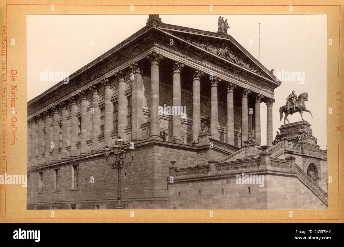 Geographie / Reisen, Deutschland, Berlin, Altstadt, unter den Linden, Old National Gallery, das URHEBERRECHT DES KÜNSTLERS MUSS NICHT GELÖSCHT WERDEN Stockfoto