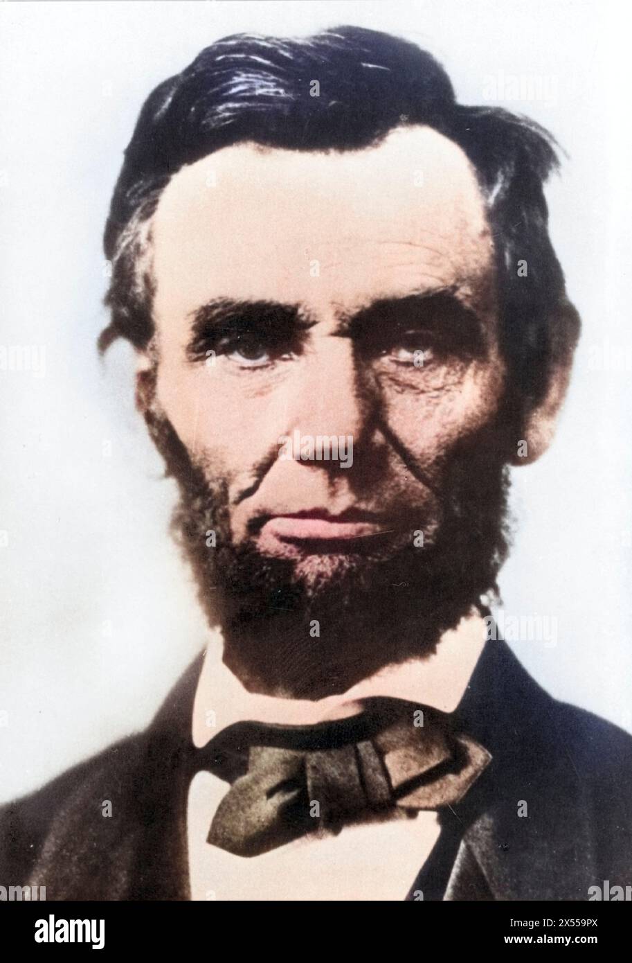 Lincoln, Abraham, 12.2.1809 - 15.4,1865, US-amerikanischer Politiker, 16. Präsident der USA 1861 - 1865, ADDITIONAL-RIGHTS-CLEARANCE-INFO-NOT-AVAILABLE Stockfoto