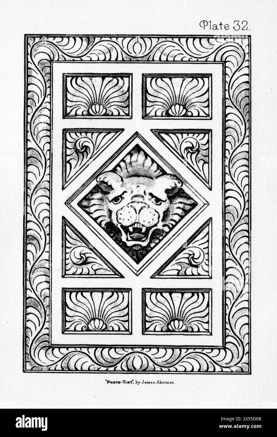 Platte 32 - Lewis Foreman Day (1845-1910) - The Planning of Ornament (1887) Stockfoto