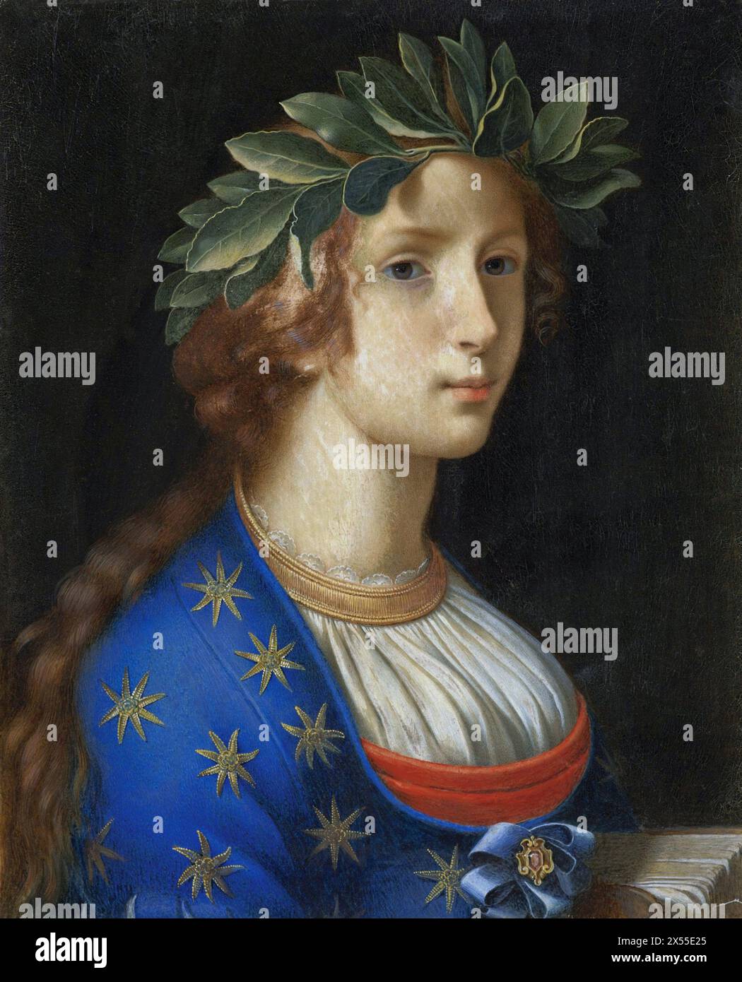 Allegorie der Poesie Giuseppe Sacconi Stockfoto