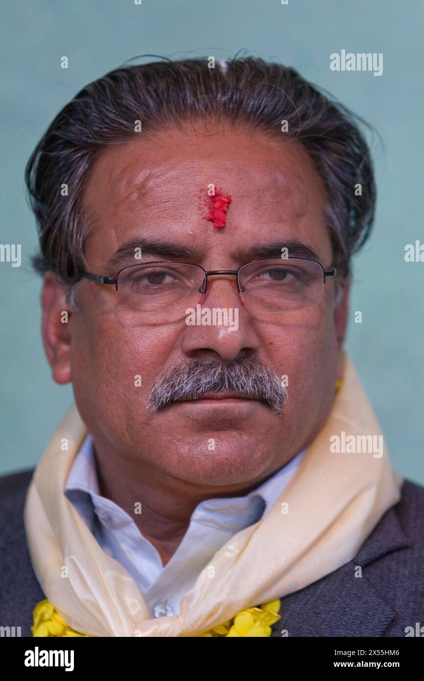 MAOISTEN IN NEPAL Stockfoto