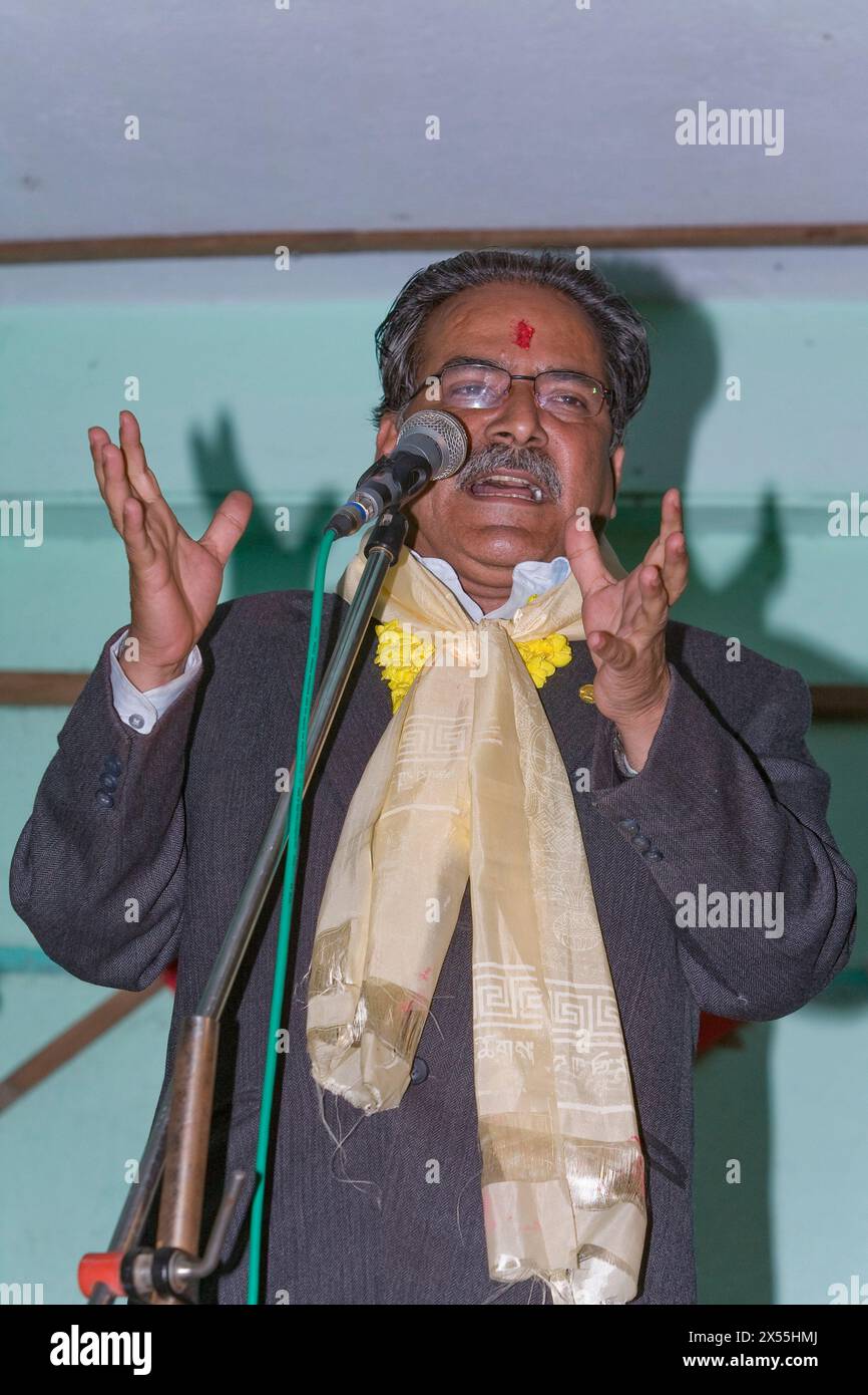 MAOISTEN IN NEPAL Stockfoto