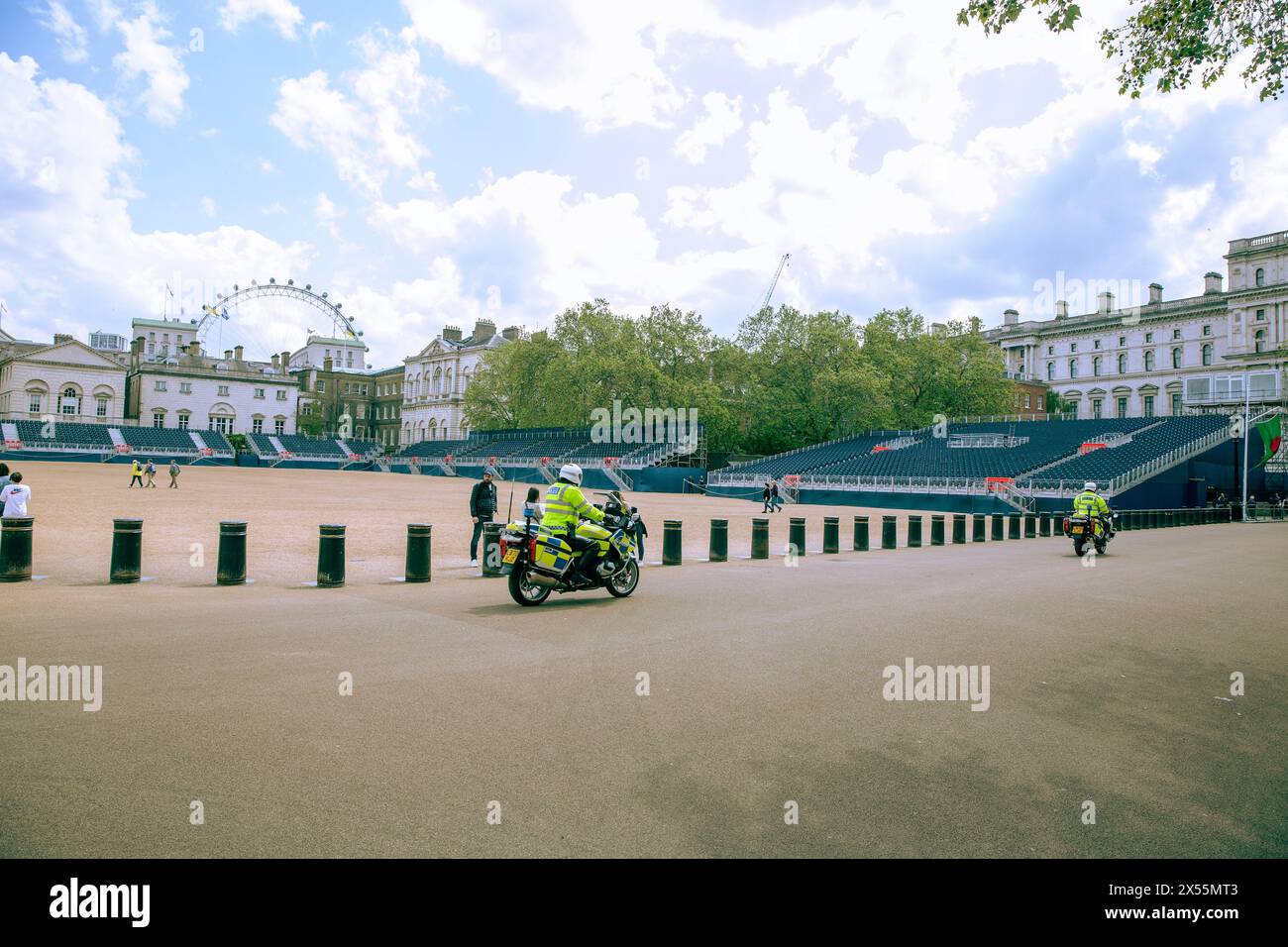 Horse Guards Parade, London. Stockfoto